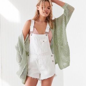 urban outfitters mint crochet knit cardigan✨